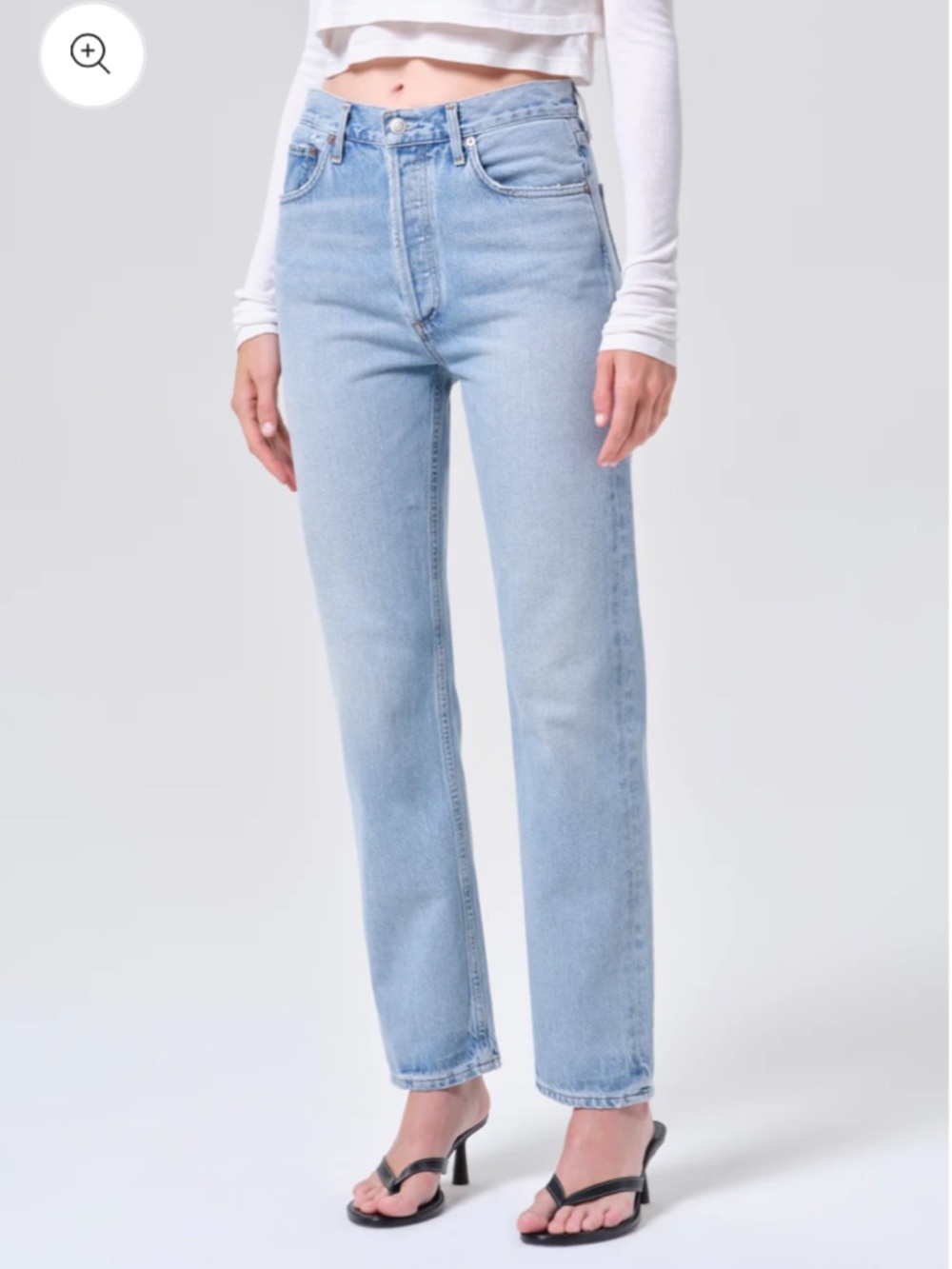 Agolde • 90’s Pinch Waist High Rise Straight Jean